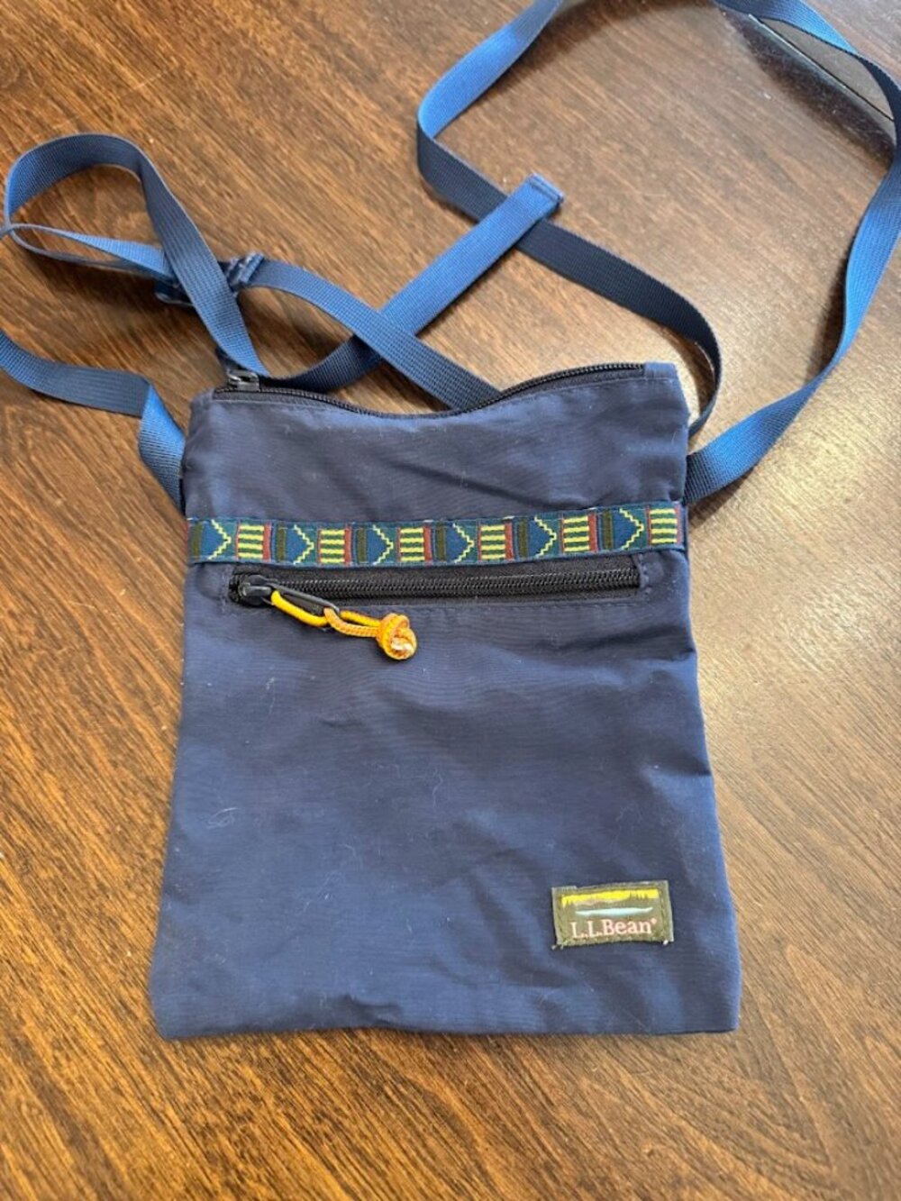 LL Bean Mountain Classic Crossbody Bag Navy